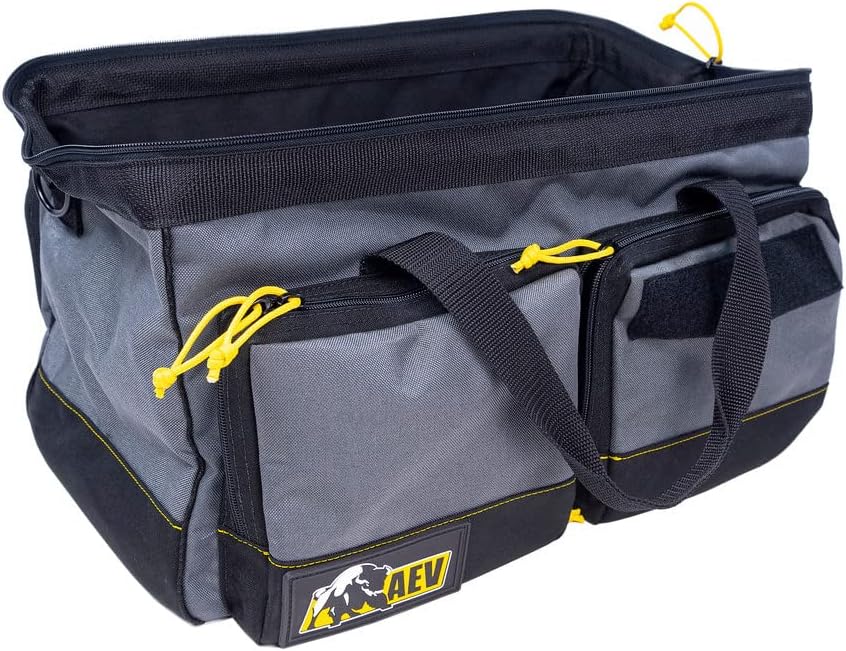 AEV Full-Size Expedition Recovery Kit for Full Size Trucks & SUVs Includes 4" Recovery Strap + Kinetic Recovery Rope + Winch Extension Rope + Snatch Block + 1/2" Soft Shackles + More