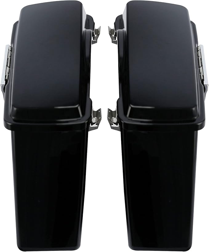 Green-L Matte Black Hard Saddlebags Fit - Image 2