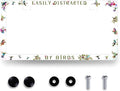 Easily Distracted by Birds License Plate Frame Funny Birds License Plate Holder by MUAWUOIK