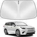 Front Windshield Sun Shade Custom Fit for 2024-2026 Lex-us TX TX350/500h/550h+, Block UV Rays Foldable Sunshade Sun Visor Accessories