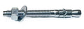 mighty fasteners zinc-plated steel wedge anchors, 7/8" x, main product view
