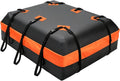 DUMOS Car Rooftop Cargo Carrier Bag Waterproof 20 Cubic Feet for All Cars | with Anti-Slip Mat, Combination Luggage Lock, Reinforced Straps & Door Hooks, Fit Vehicles with/without Roof Racks