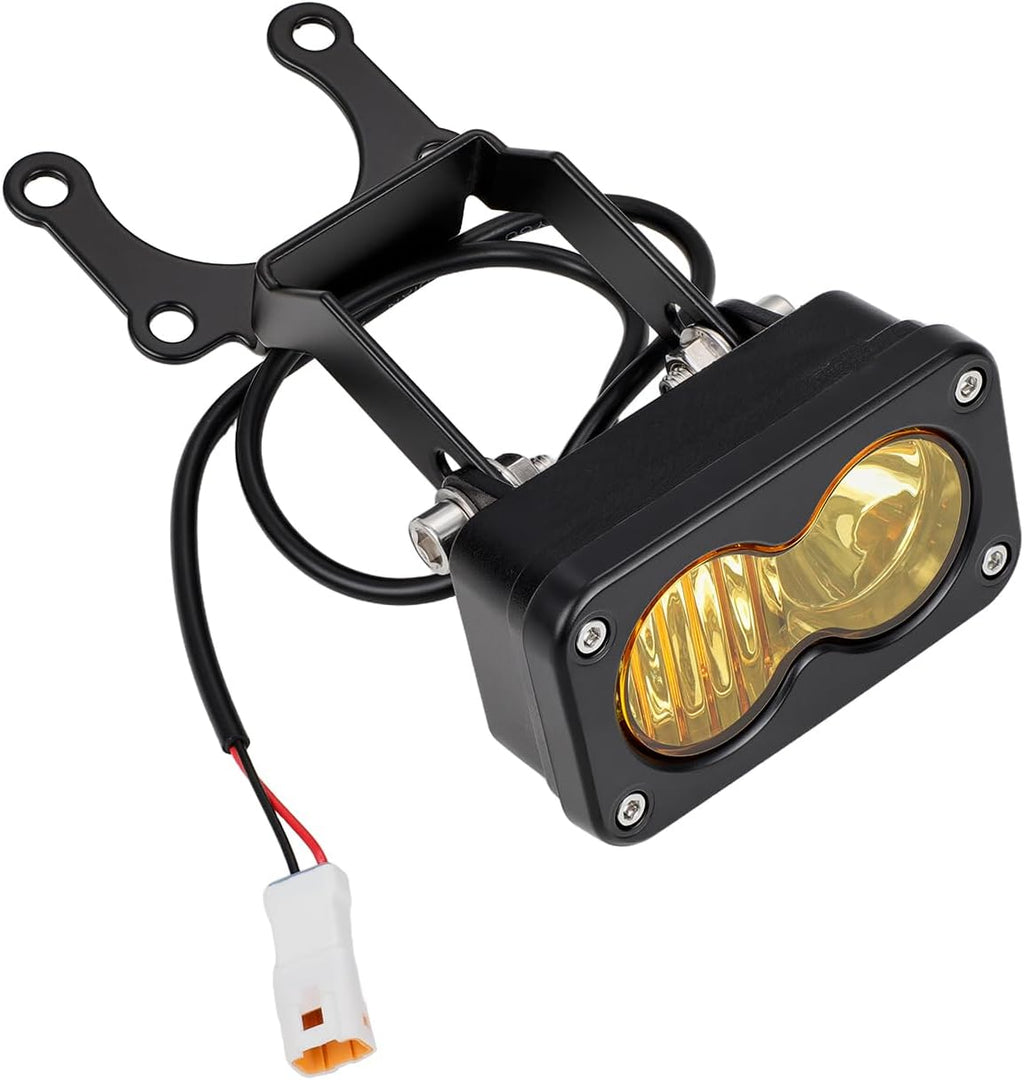 Headlight Kit for Talaria MX3 Taparia XXX X3 6000-6500K LED Light Bar Spot Flood Combo Bright Front Headlamp Motorcycle Dirt Bike Light with Mount Bracket Wiring Harness Yellow