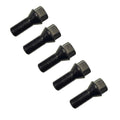 AMCC 14mm x 1.25 Wheel Lug Bolts (5Pcs) Replace: 36136781151 36136890324 | Compatible with BMW F30 F35 F10 F25 X3 E70 X5