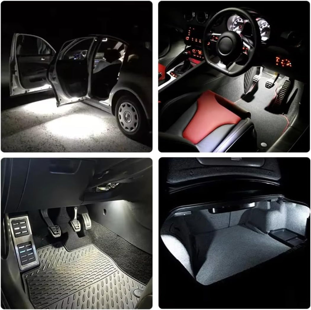 Car Trunk Light for Porsche 987 Boxster 987C Cayman 997/955/957 Carrera, 2pcs Door Courtesy Luggage Trunk Footwell Light