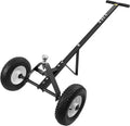 YOLANDO Trailer Dolly, Trailer Mover Dolly for Watercraft Small Boat Moving, 600LBS Capacity, 1-7/8” Hitch Ball with 12” Solid Tires, Black Powder Coated Steel