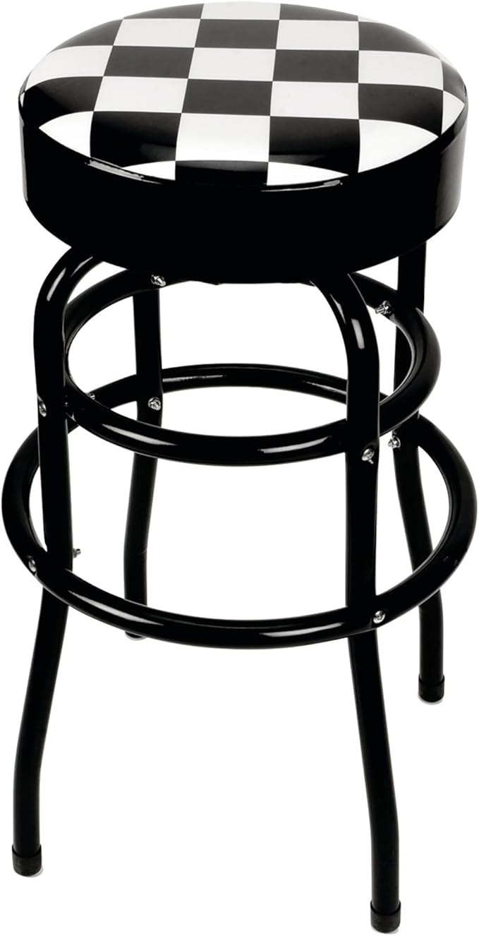 Performance Tool W85023 28-1/2-Inch Checkerboard 360 Degree Swivel Stool by PerformanceTool