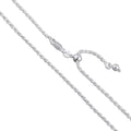 sterling silver diamond-cut rope chain 1.1mm 1.5mm 1.7mm, main product view