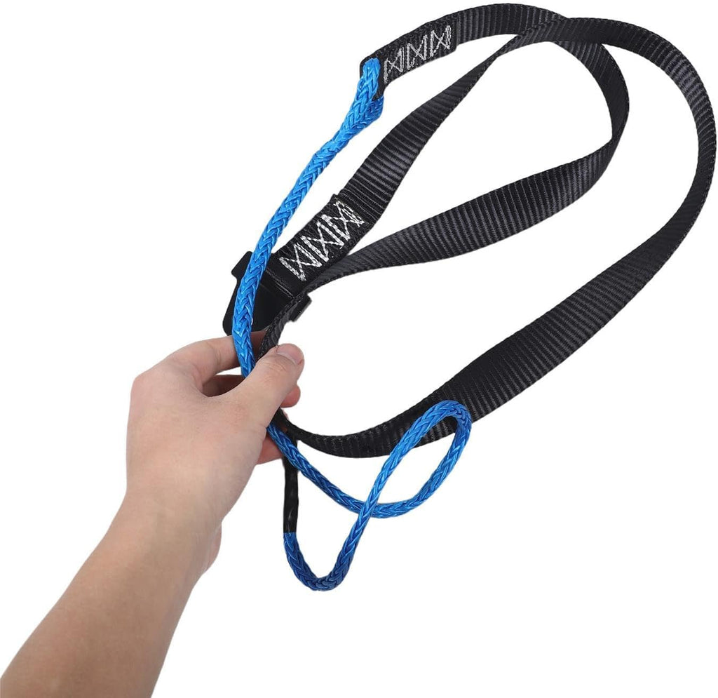 Beavorty Heavy Duty Winch Snow Plow Belt and Enhanced Traction for Harsh, ICY Road Conditions 2pcs 64 Inch Polyethylene Plow Lift Strap with Effortless Installation for ATV Utv