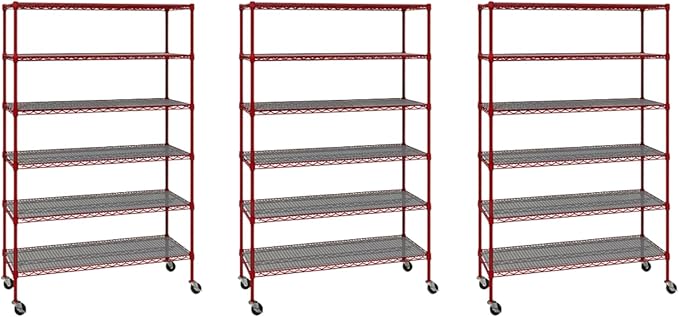 Generic Organize in Style with The Members Mark 6-Tier NSF Heavy Duty Wire by Unknown