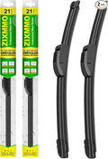 QUALITY 21in + 21in Premium All-Season Windshield Wiper Blades by ZIXMMOFactoryWiperBlade