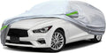 TUCAREST 6-Layers Premium Full Car Cover Hard Shell Zipper Design Waterproof