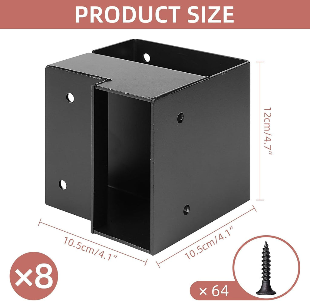 workbench bracket kit, heavy duty steel workbench kit, close-up detail