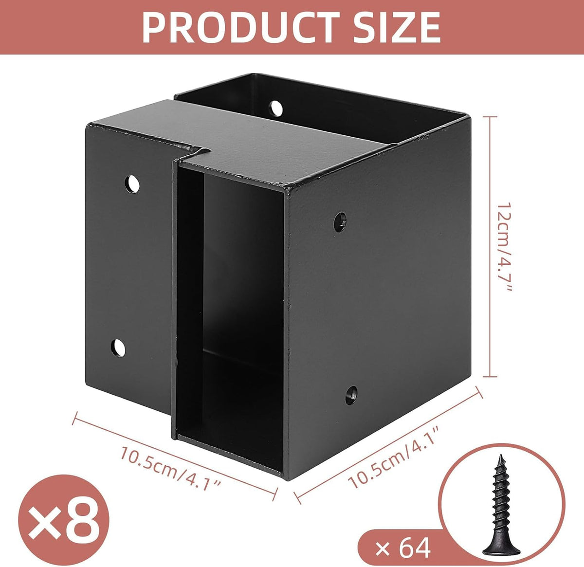 workbench bracket kit, heavy duty steel workbench kit, close-up detail