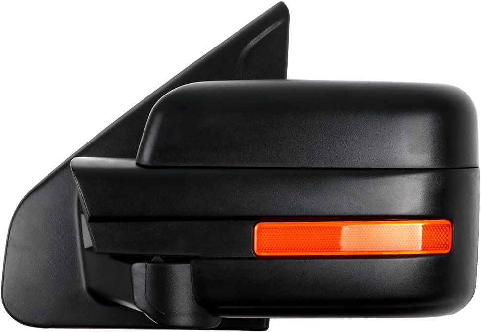 Driver Side Heated Towing Mirrors Fits 2004-2014 for Ford for F-150 Series Truck Pickup, Power Adjusted View Mirror with Turn Signal Indicator
