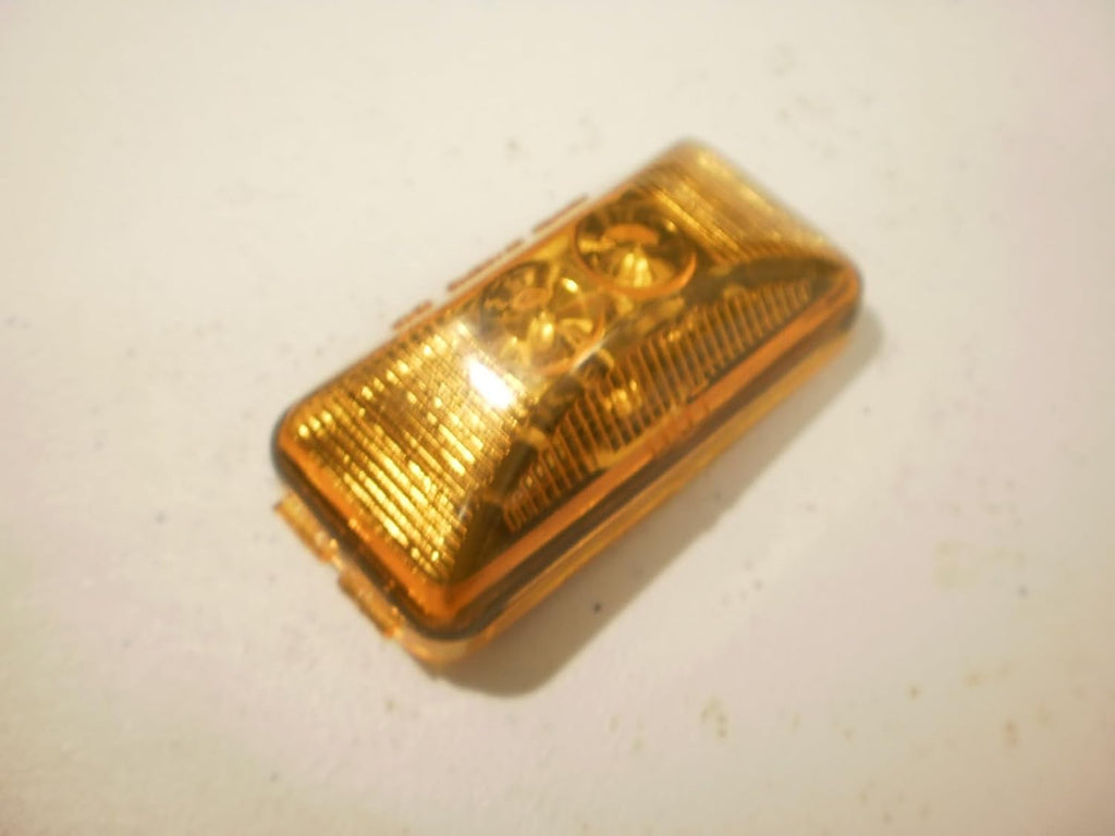 1.2 x 2.5 Amber LED Snap in Trailer Marker Light Truck Camper Horse RV