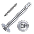 Wensilon #10×1-1/4”for Sheet Metal Self-Tapping Screws 410 Stainless Steel by Wensilon
