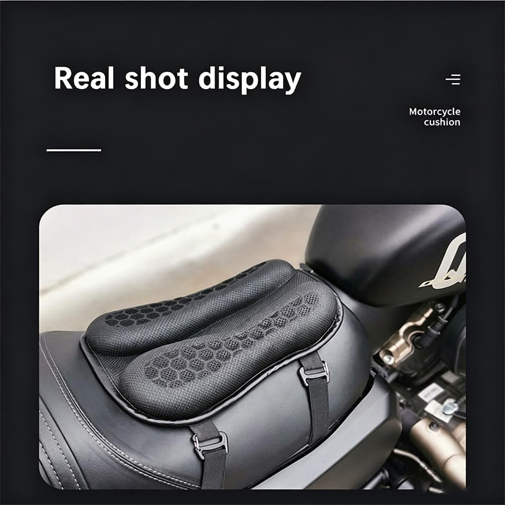 Motorcycle Seat Cushion for Triumph Speed Twin 1200 2019 2020 2021 2022 2023 2024 2025 2026 Seat Pad Cover Comfortable Waterproof Sunscreen Long Rides Accessories