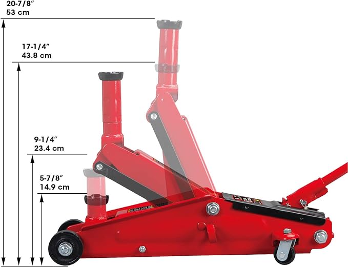 BIG RED T83006 Torin Hydraulic Trolley Service/Floor Jack - Image 3