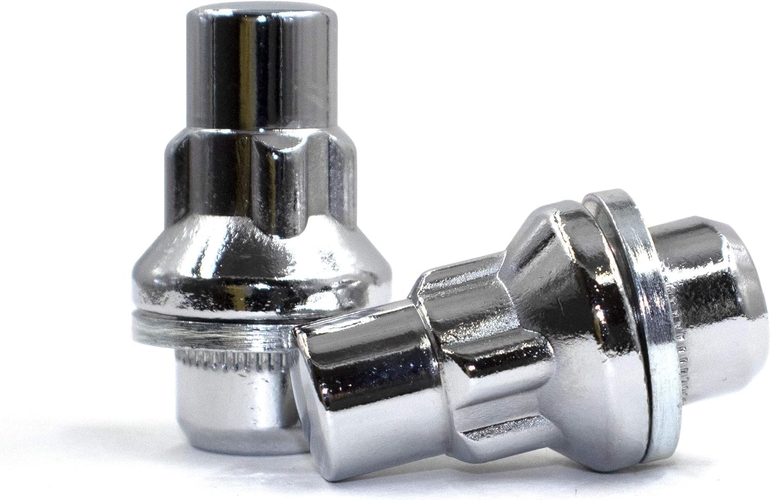Wheel Accessories Parts Set of 4 12x1.5 Wheel Locking Lug Nuts OEM Factory Mag Washer Style Chrome Wheel Locks, OEM Equivalent 27600901 Fit Lexus, Toyota 4Runner, Sequoia, Tacoma, Tundra