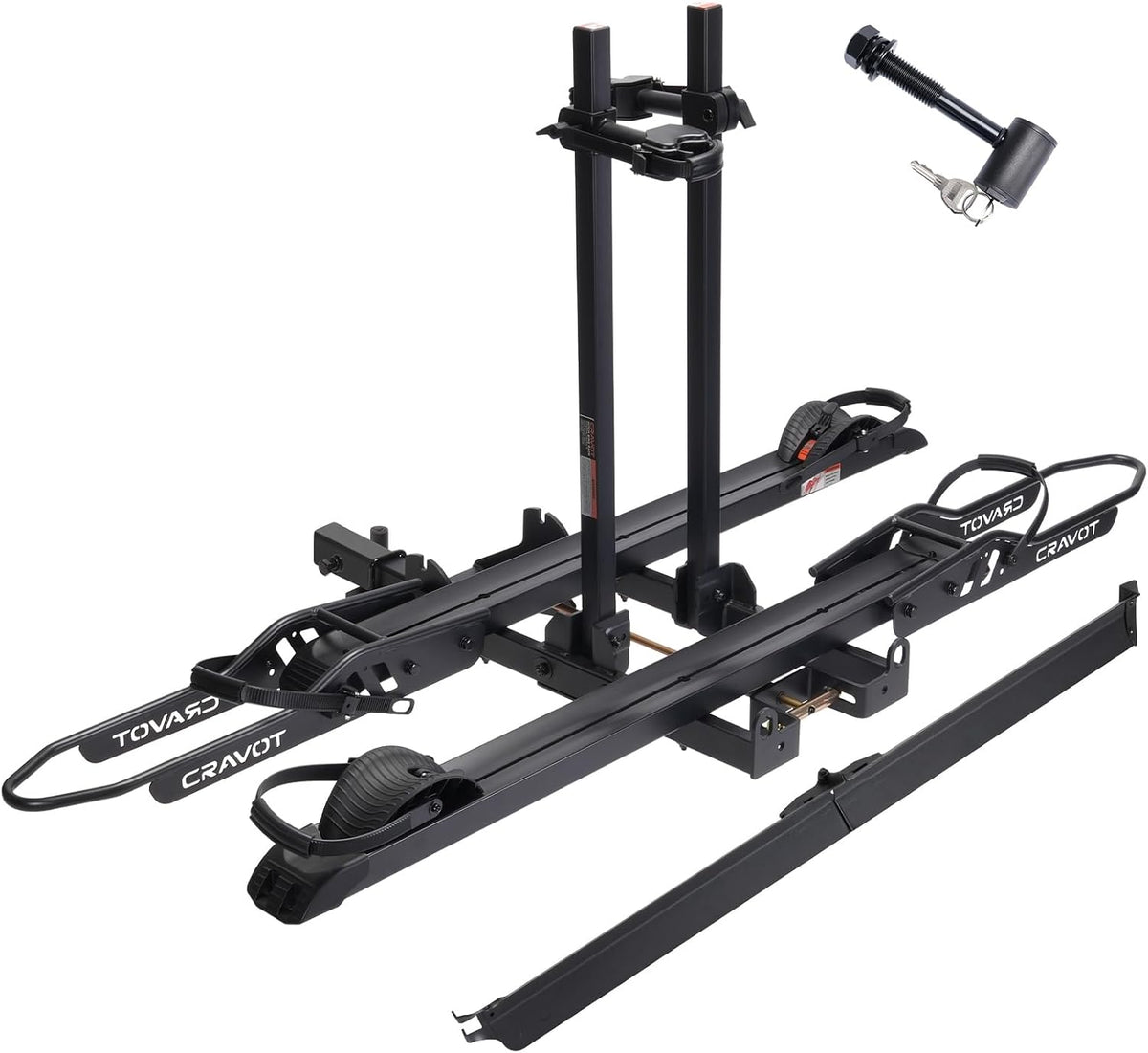 CyberRack S2 Ebike Rack, 300 lbs Capacity Foldable Bike Racks