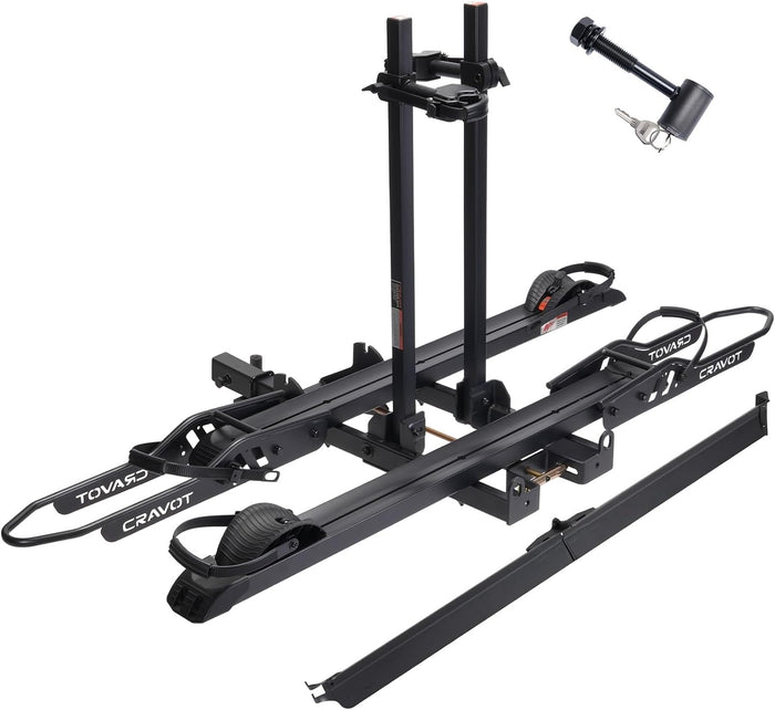 CyberRack S2 Ebike Rack, 300 lbs Capacity Foldable Bike Racks