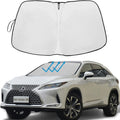 Car Windshield Sun Shade for Lexus RX 2016-2022 Accessories Lexus RX350 300 450 Sunshade Window Sun Visor Protector Foldable Blocks UV Rays Keep Your Car Cool