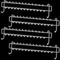 gisafai 4 pcs tie rack organizer wall mounted, main product view