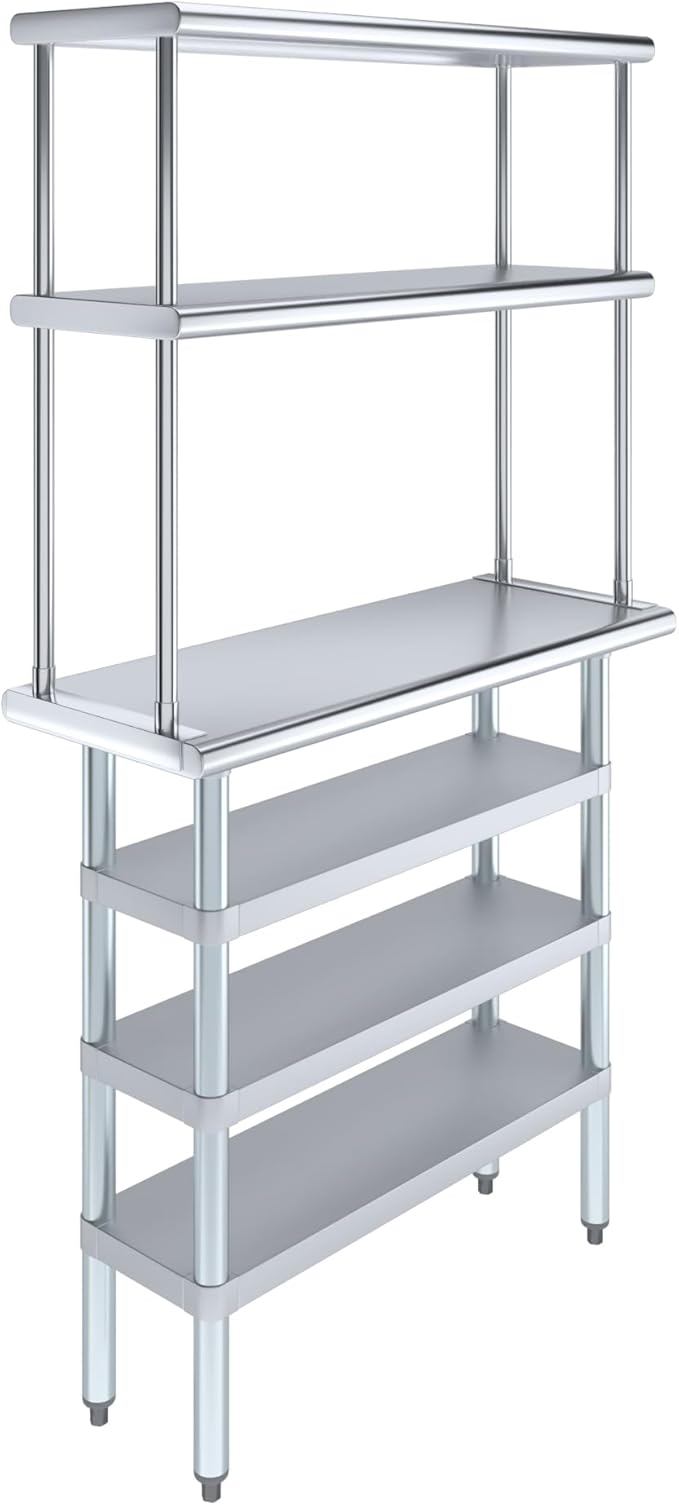 Amgood 14" x 36" Stainless Steel Work Table by AmGood