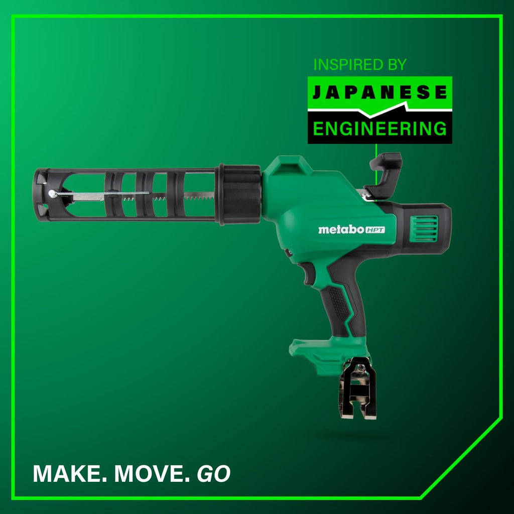 metabo hpt 18v cordless caulking gun, variable speed, view 11