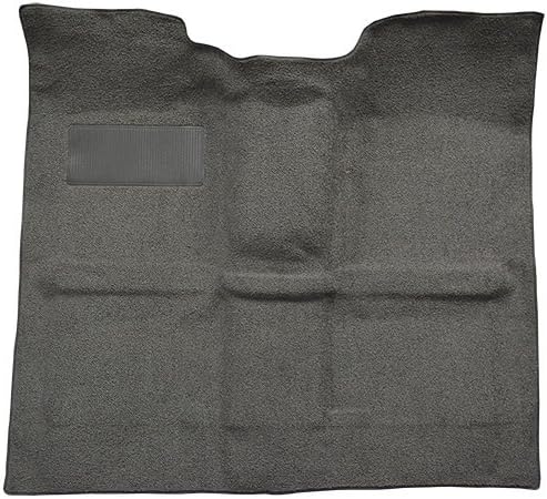 Replacement Auto Carpet Floor Liner - Molded Loop - fits 1967-1972 Chevrolet K10 Pickup Regular Cab 4WD without Gas Tank in Cab (Black)