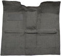 Replacement Auto Carpet Floor Liner - Molded Loop - fits 1967-1972 Chevrolet K10 Pickup Regular Cab 4WD without Gas Tank in Cab (Black)