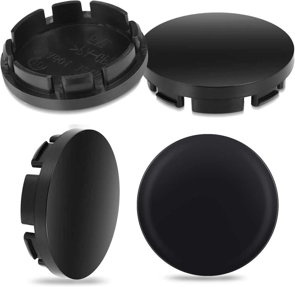 4 PCS Car Wheel Center Hub Cover for Jeep Wrangler JK 2007-2018, Rim Center Hub Cover, Snap-in Vehicle Rim Caps Accessories, 60mm