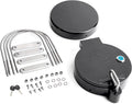 AA Products Universal Conduit Carrier Kit Fit 8" PVC Pipe, No Drilling Required, Black