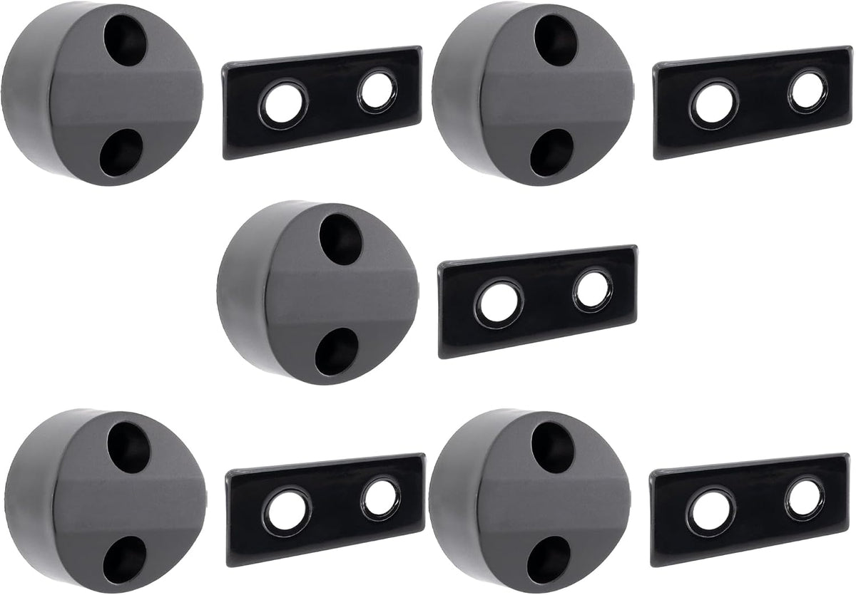 recpro round magnetic baggage door catch for rv, main product view