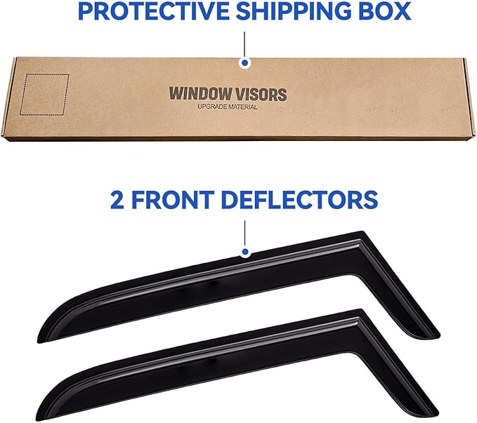 Window Visors Rain Guards Shield - Image 5