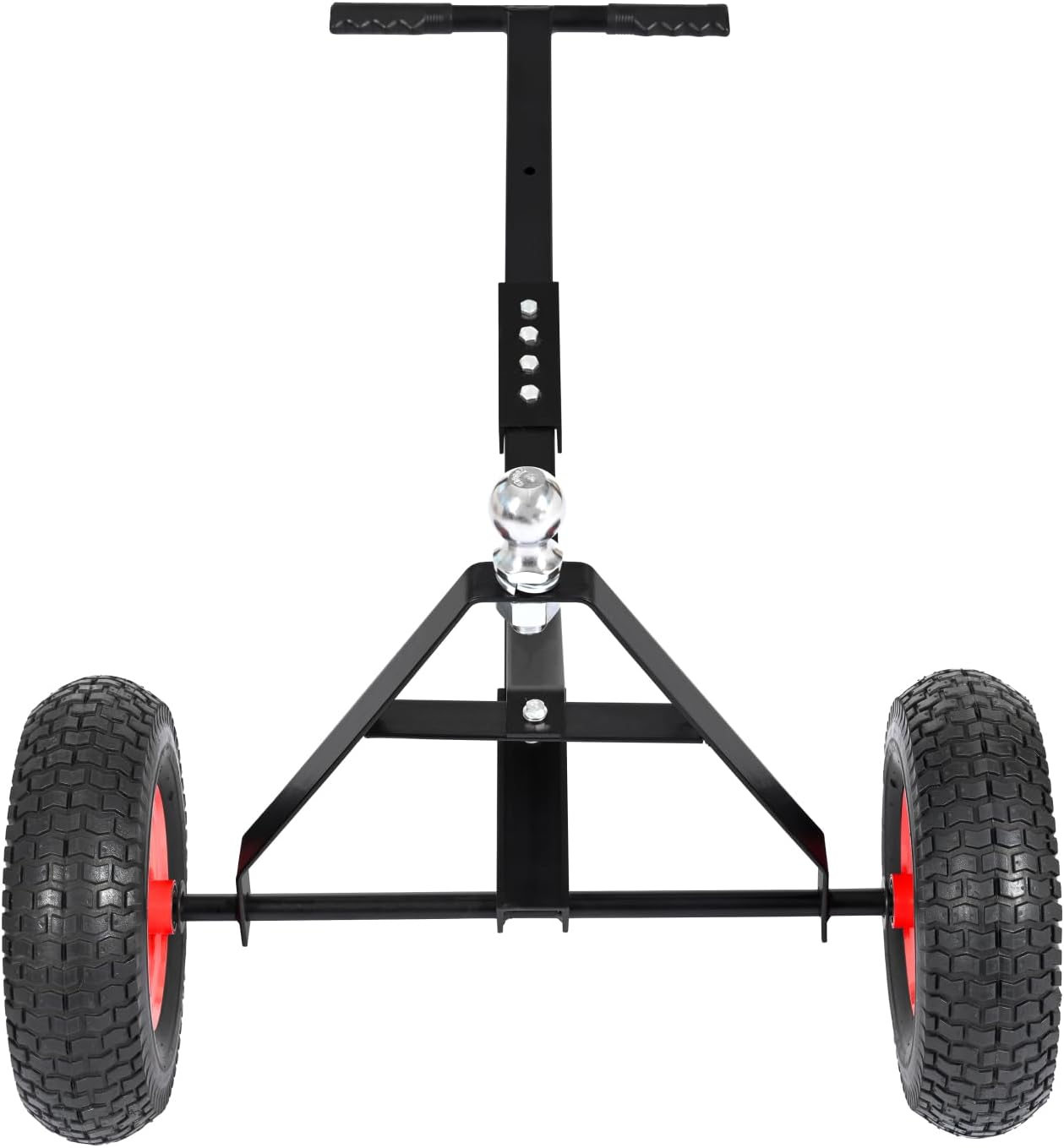 Geelife Trailer Dolly with 2 Inch Ball 600 Lbs Capacity for Moving Car Rv Boat Trailer, Great for Camping - Black - Iron - Versatile Compatibility - Camping