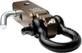 AGENCY 6 Recovery Shackle Block Assembly 2 INCH Double Hole - Hitch Receiver Block - Proudly Made in The USA with US Certified Materials - Includes Hitch pin and D-Ring (Bronze)