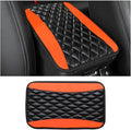 Car Center Console Cushion Pad, Universal Leather Waterproof Armrest Seat Box by Moly+Magnolia