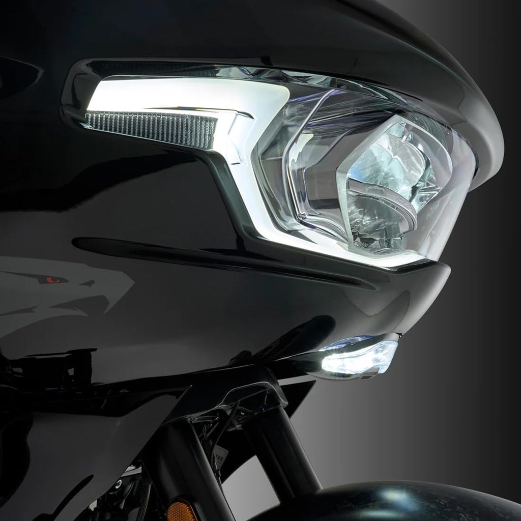 LED Lower Fairing Light Running Turn Signal For Touring Road Glide FLTRX 2024-UP,CVO Road Glide FLTRXSE,CVO Road Glide ST FLTRXSTSE 2024-UP,Plug-and-Play