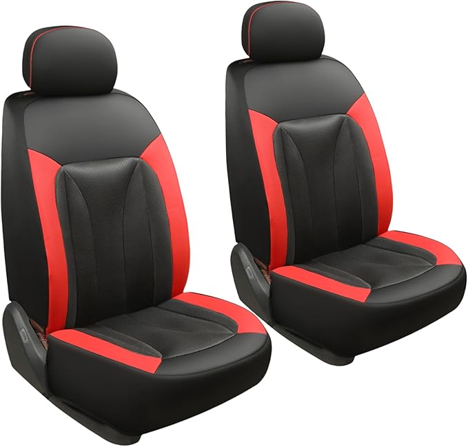 GIANT PANDA Front Car Seat Cover Custom Fit Toyota, 3D Air Mesh Car Seat Covers by GIANTPANDA