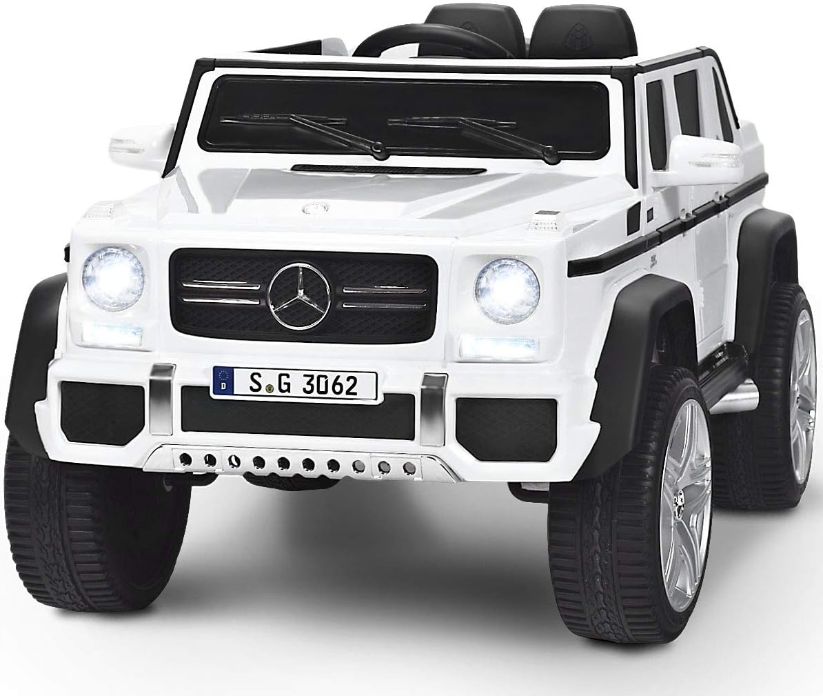 Costzon Ride on Car, Licensed Mercedes-Benz Maybach, 12V Battery Powered
