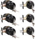 knobwell 3 pack keyed alike entry door knobs, main product view