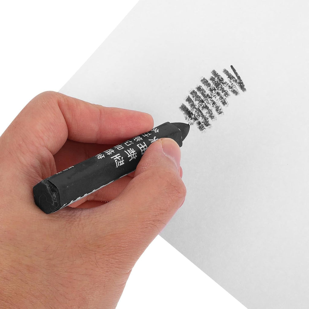 PRETYZOOM 6pcs Black Tire Marker Pens for Car Tire Repair Long-lasting Wax Material with Easy to Carry Design and Maintenance