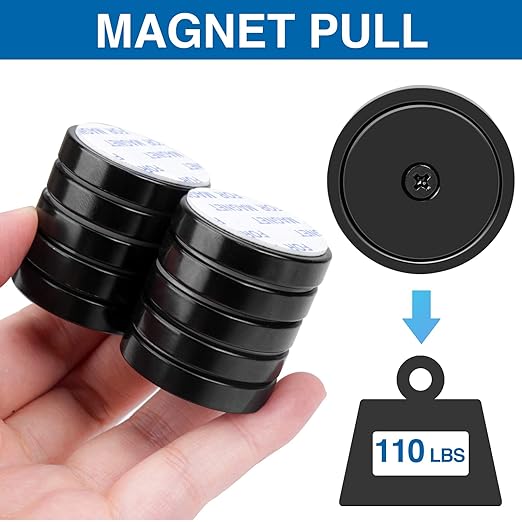 LOVIMAG Magnets, 110lb+ Waterproof Super Strong Neodymium Magnet - Image 4