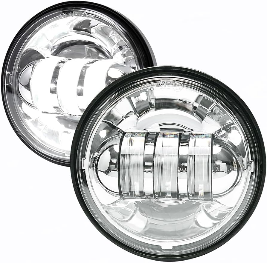 4.5 inch motorcycle led fog passing lights compatible, main product view