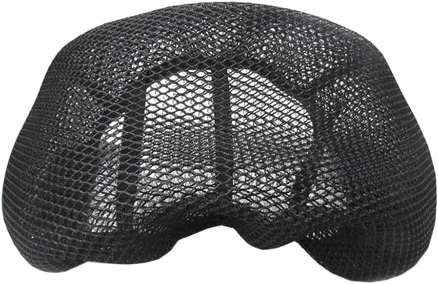 Seat Cover Motorcycle Scooter Seat Cover Electric Breathable Accessories Black Protection Heat Insulation Net 4XL
