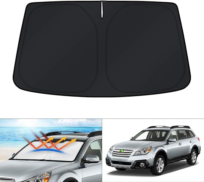 KUST Windshield Sun Shade for 2010-2014 Subaru Outback Wagon Custom Fit by KUST