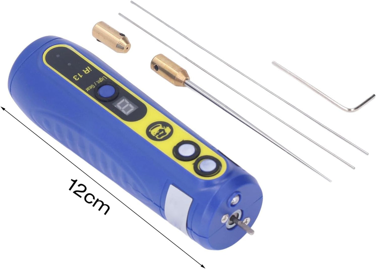 electric glue removal tool, 4 levels adjustable speed, close-up detail