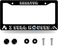 Realtor I Sell Houses License Plate Frame Funny License Plate Stainless Steel by GORSNKYE